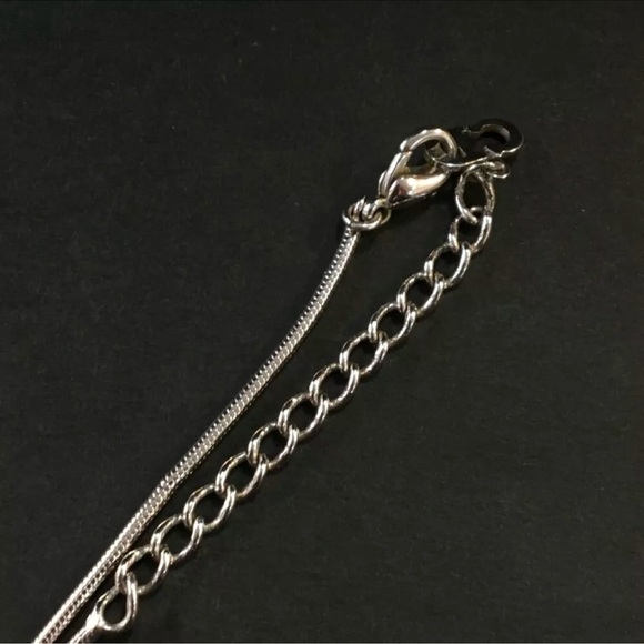 Dior Silver CD Logo Necklace Vintage - Picture 6 of 7